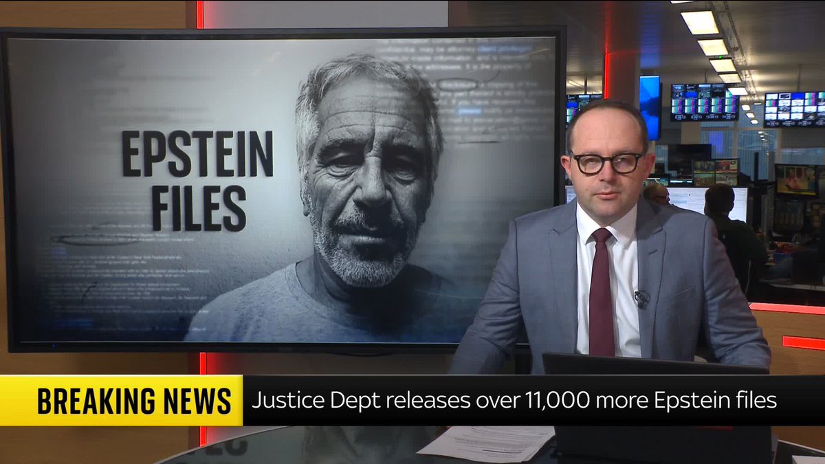 What's in the largest batch of Epstein files that were released overnight? Sky's Oliver Whitfield-Miočić takes a look at a few documents ⬇️ Live updates: 📺 Sky 501, Virgin 602, Freeview 233 and YouTube