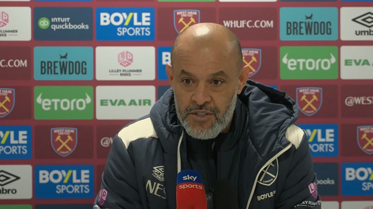 "We need to improve" Nuno Espirito Santo previews West Ham's London derby against Fulham and what we could expect from the club in the January transfer window ⚒️