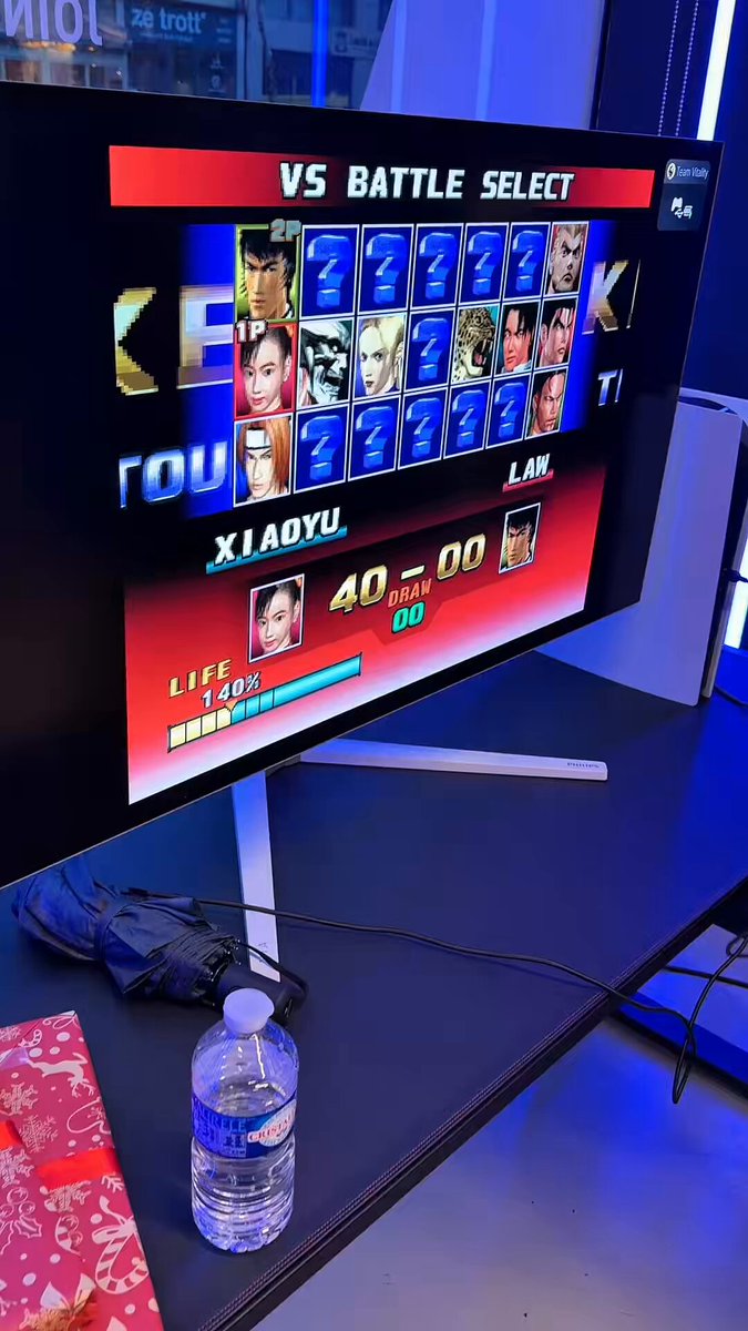 Une vidéo du massacre qu’a fait mon frère Max à ma Session sur #Tekken3, il y avait 40-0 puis arriva l’homme qui devait tous nous sauver Manieum…