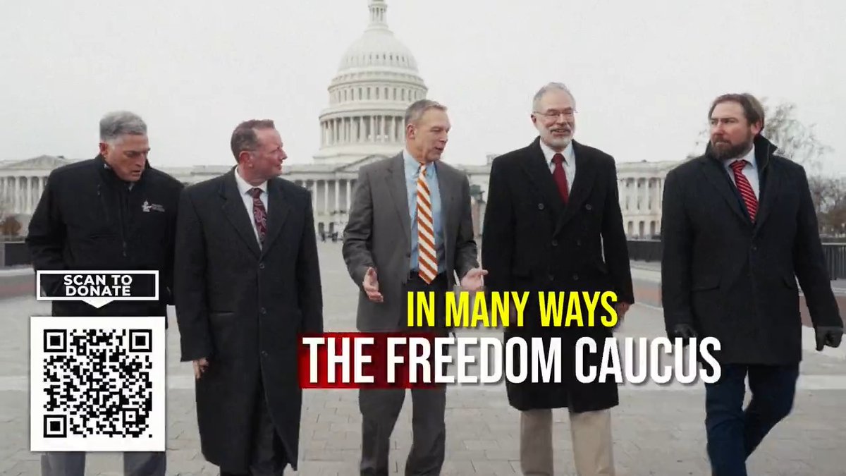The House Freedom Caucus is an elite, but outnumbered team, fighting the Swamp, driving the agenda, and safeguarding Our American Freedom.