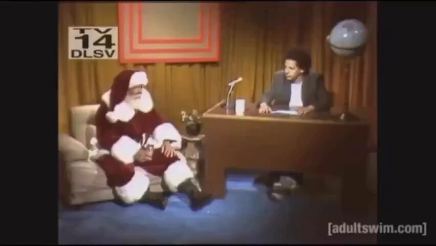 Santa gettin’ lil too real