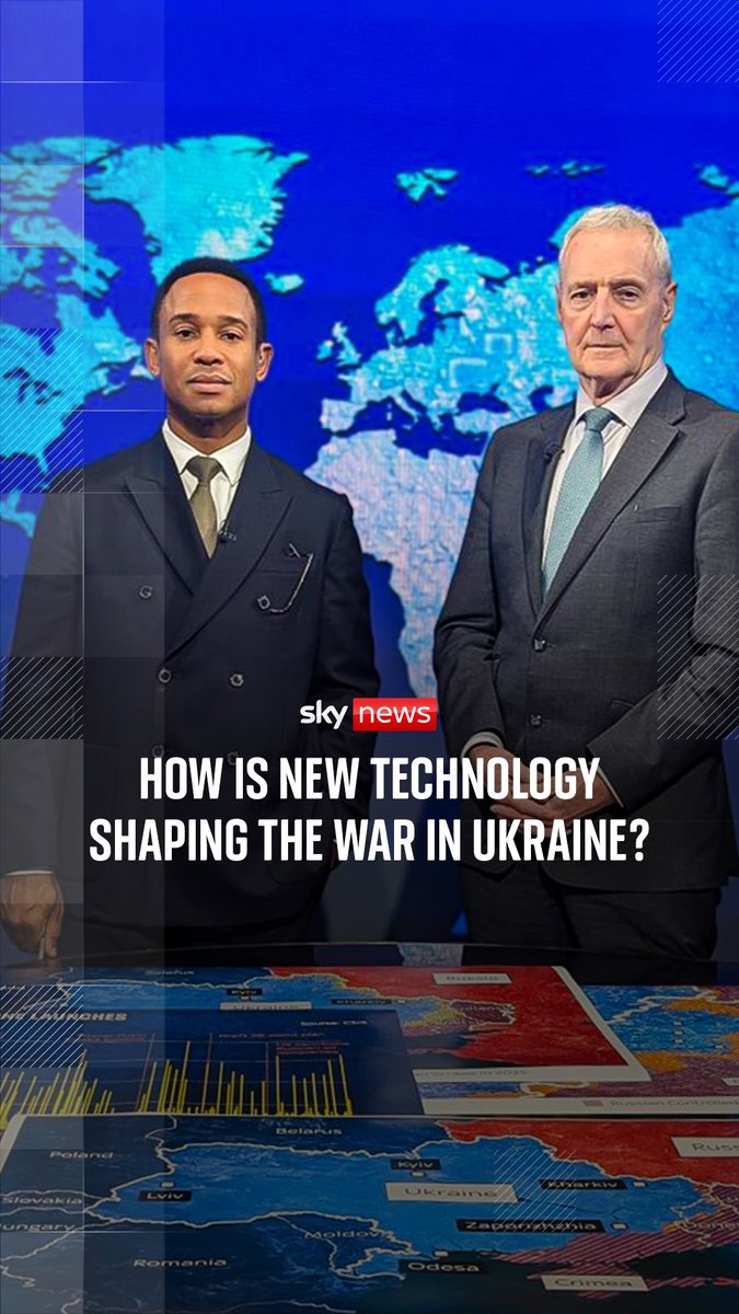How is new technology shaping the war in Ukraine? Sky's Kamali Melbourne and Professor Michael Clarke examine how the war has shaped both modern warfare and geopolitics in 2025. ⁠ 🔗