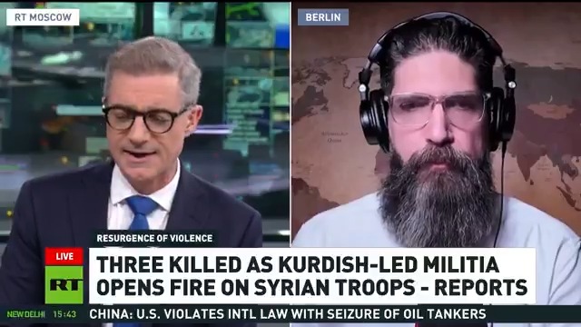 Here’s my breakdown on RT International of the current situation in Aleppo and the entirely predictable clash between the SDF and Julani’s militias, set against the backdrop of regional rivalries involving Turkey, Israel, and the United States.