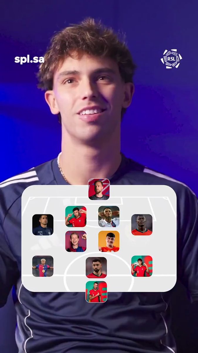 João Félix constrói a equipa ideal com quem já jogou ✨