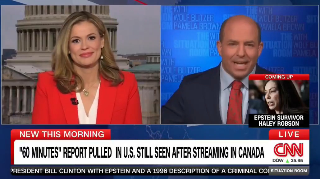 The 60 Minutes segment that was held back in the US still aired in Canada