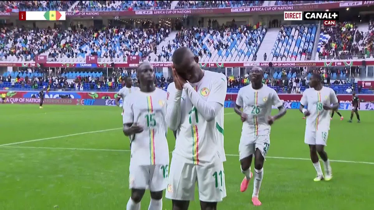 Nicolas Jackson gets his first AFCON goal ⚽️