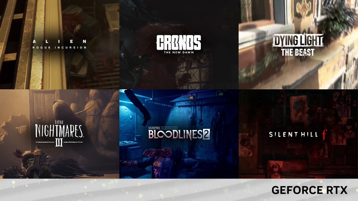 The GeForce Season of Celebration rolls on with your GOTY: Horror. From psychological dread to pure survival terror, these games haunted PC players all year. Which one earns your GOTY? 👇