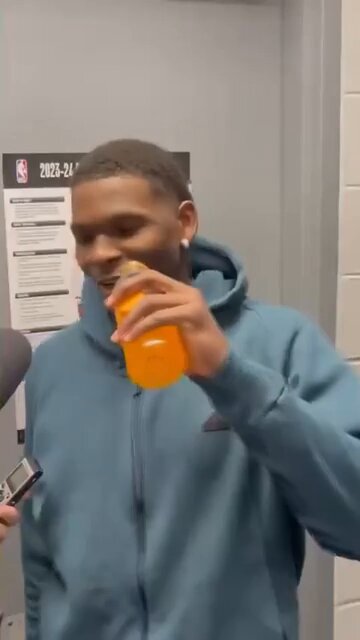 When it’s 2K34 &amp; I gotta green to drink a Gatorade