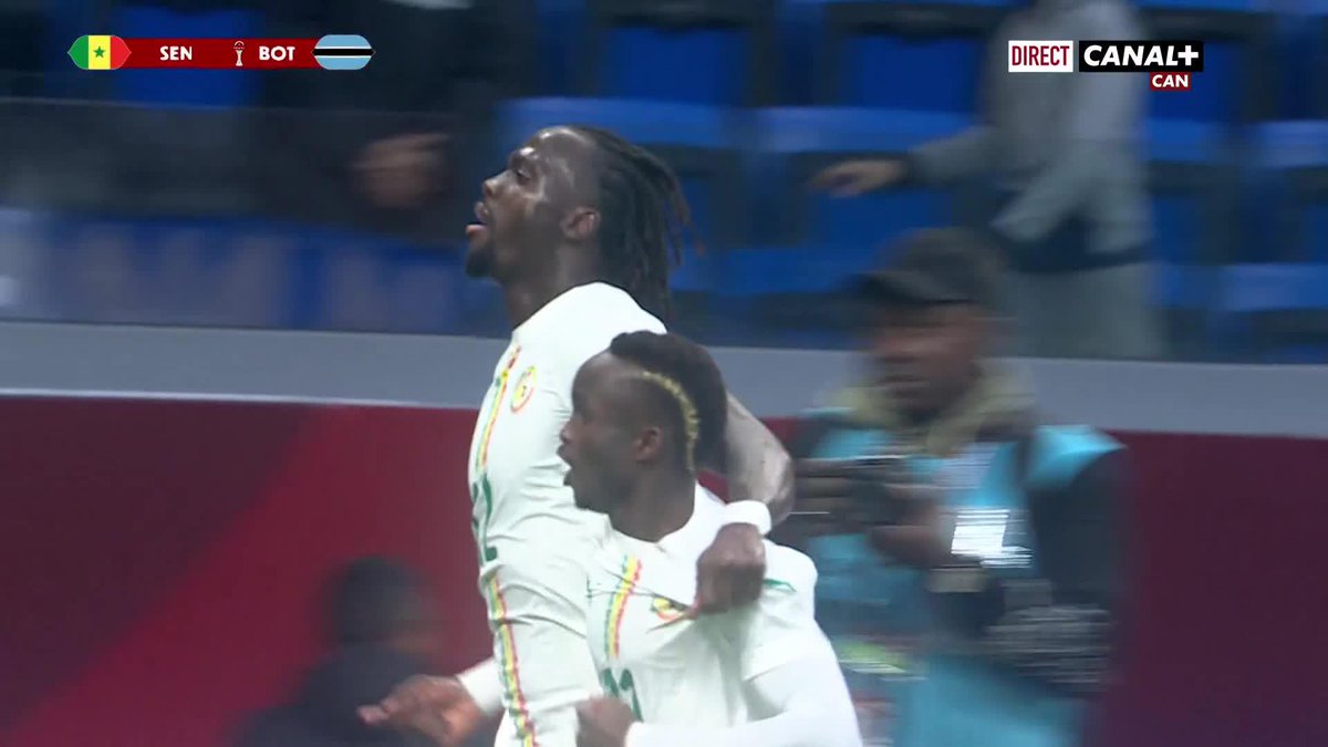 #CANALPLUSCAN : Chérif Ndiaye conclut une action d'école pour achever les Botswanais 😍🇸🇳