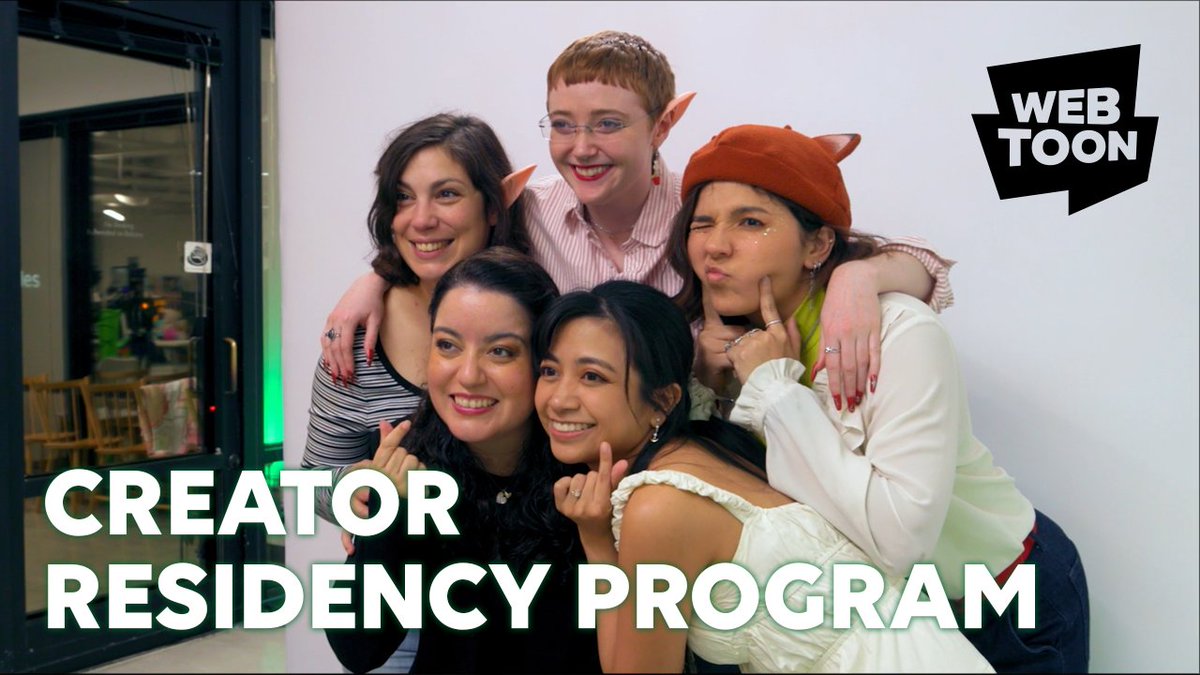 when the trip finally makes it out of the group chat 🫂 Enjoy an inside look at the 2025 WEBTOON Creator Residency Program 💚