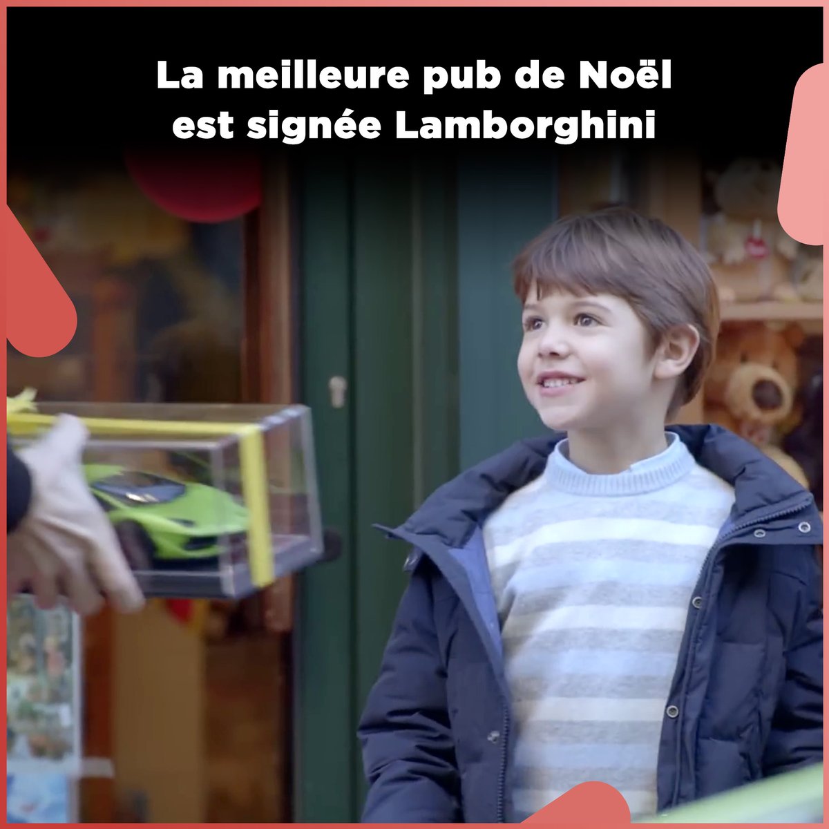 Le sourire sur son visage ! Cette adorable caméra cachée de Noël signée Lamborghini prouve que la passion n’a pas d’âge.