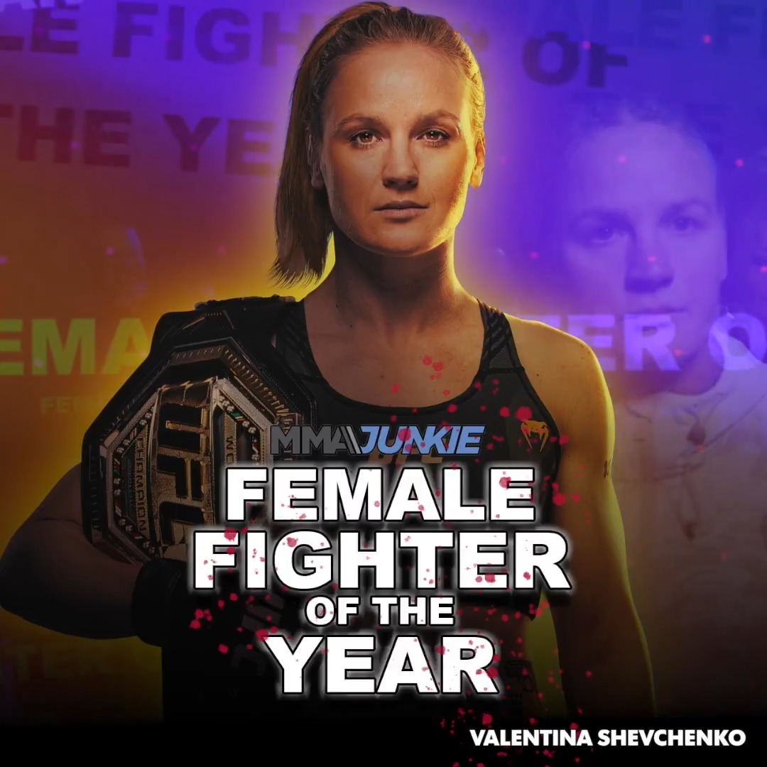 Valentina Shevchenko is our Female Fighter of the Year! 🏆 Following several years of just missing out, the UFC women’s flyweight champion finally breaks through after 2025 saw her complete two title defenses, including in one of the biggest female fights ever.