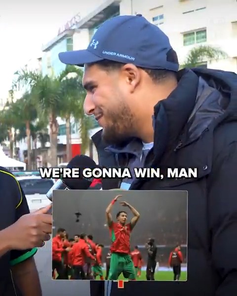 Morocco fans are feeling confident about their chances of winning AFCON at home 🤩 (w/ Miles 🫰🏾🇬🇭)