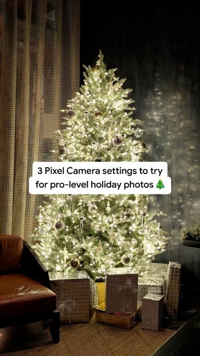 Try these 3 Pixel Camera settings to level up your holiday photos 🎄