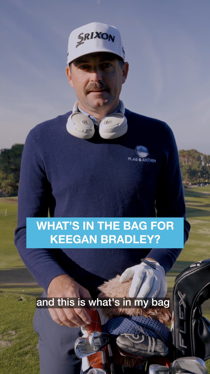 What’s in my bag? Clubs, JLab, and a little bit of everything else.