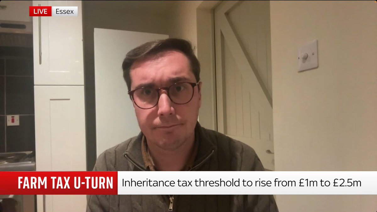 "There's more damaging policy coming down the line." Countryside Alliance external affairs director Mo Metcalf-Fisher says the government needs to do more to help the countryside rather than restrict it, after a U-turn on inheritance tax. 📺 Sky 501