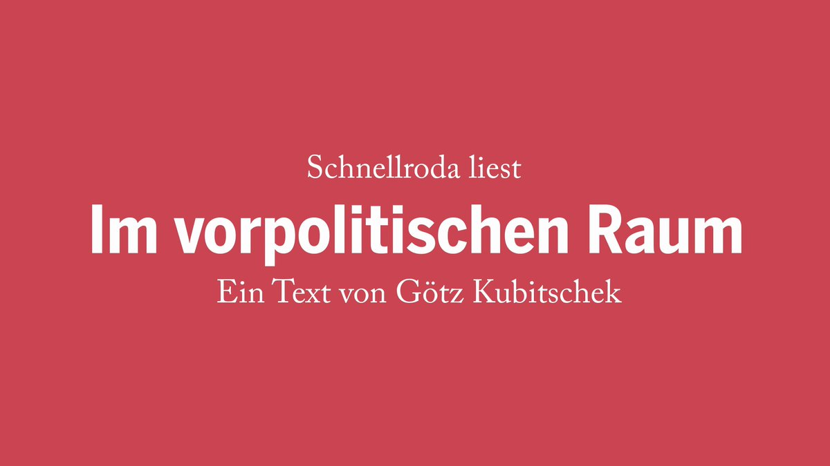 Schnellroda liest: » Im vorpolitischen Raum « Ein Text von Götz Kubitschek Verzweiflung, Terror, Rückzug - der Neoumweltschutz hat die Ökologie zerstört. #Kubitschek las die "Dunkle Ökologie" von Paul Kingsnorth und denkt weiter. Ein Plädoyer für den wilden, vorpolitischen Raum!