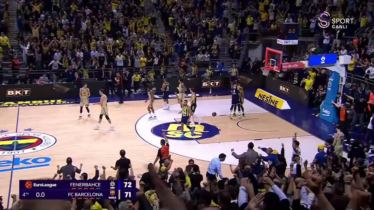 🇹🇷 Fenerbahçe Beko, Barcelona'ya duvar oldu! 🧡🎉SPORX koduyla S Sport Plus yıllık üyelik sadece 1399 TL! ➡ S Sport Plus #İşBirliği