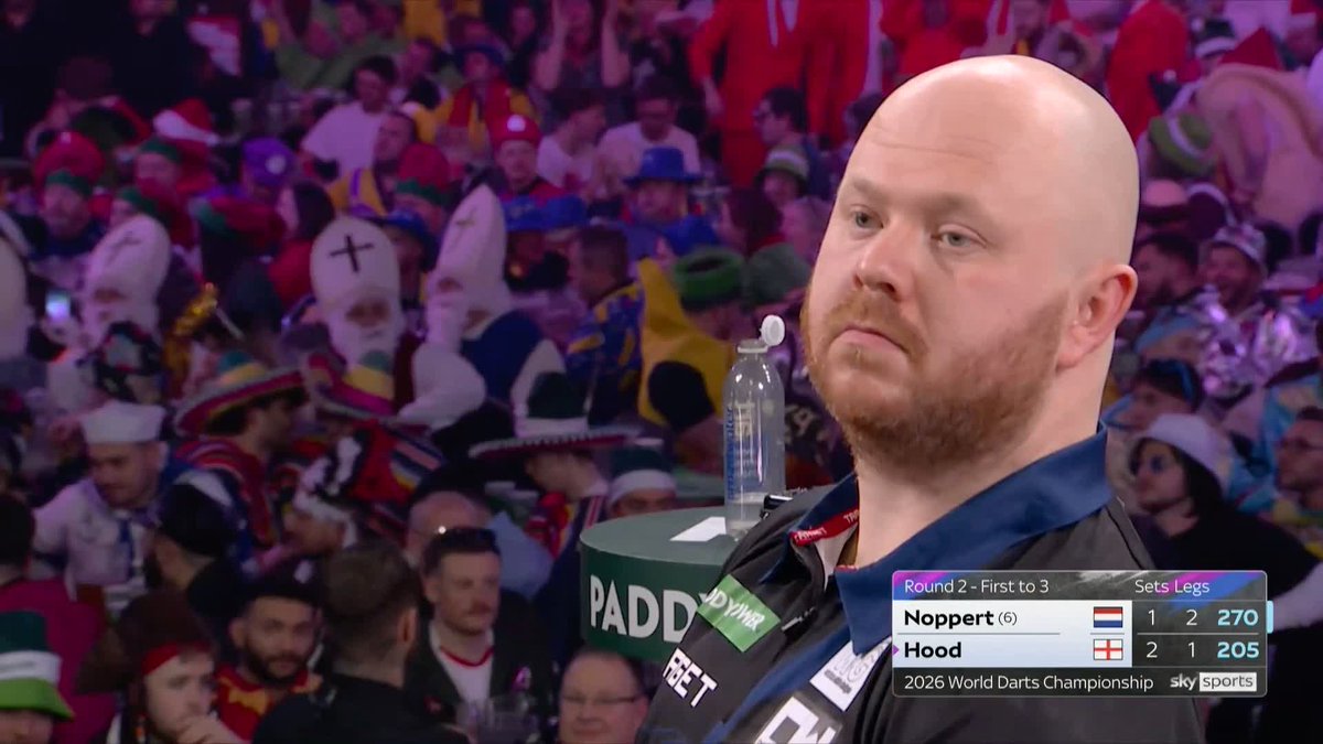 NOPPERT TAKES US TO A DECIDING SET! This match has been phenomenal! Danny Noppert has come back from 2-0 down to level the game against Justin Hood with more scintillating darts! 📺 #WCDarts | R2