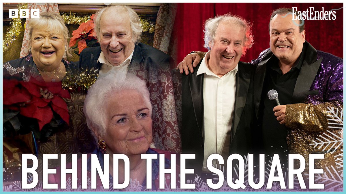 *BEHIND THE SCENES* We took a step back into the 90s with Nigel, and some familiar faces to film the BTS of his special episode. #EastEnders 🎥