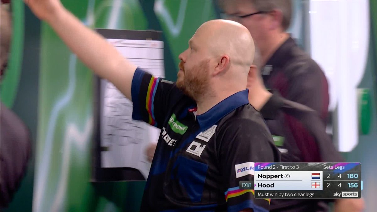 Ton-plus finish GALORE at Ally Pally! 🤩 Justin Hood checks out 156 🔥