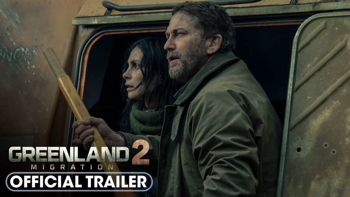 Tickets are now on sale for 'Greenland 2: Migration' starring Gerard Butler 🍿 🎟️ In theaters January 9 🤝 lionsgate Greenland