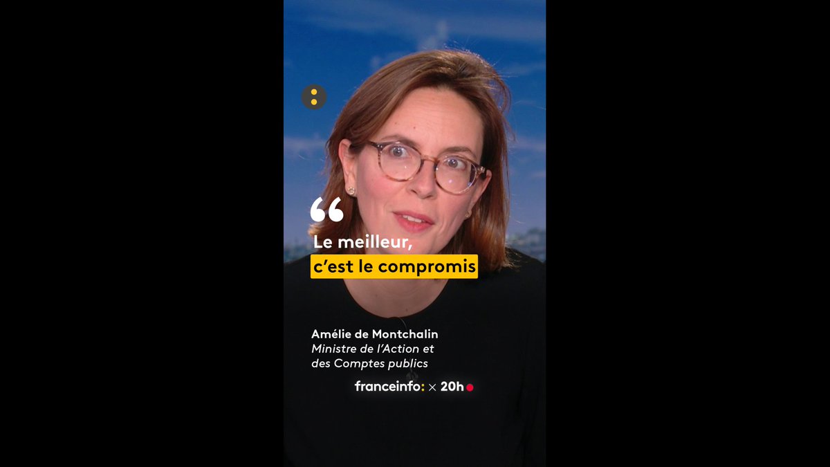 La loi spéciale proposée par le gouvernement a été adoptée ce mardi 23 décembre au Parlement. L’État pourra continuer de fonctionner, à défaut d'avoir un budget pour 2026. "On doit aux Français le meilleur", a estimé Amélie de Montchalin, ministre des Comptes publics. #JT20H