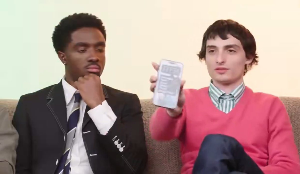 Finn Wolfhard has no Instagram or social media apps on his phone.