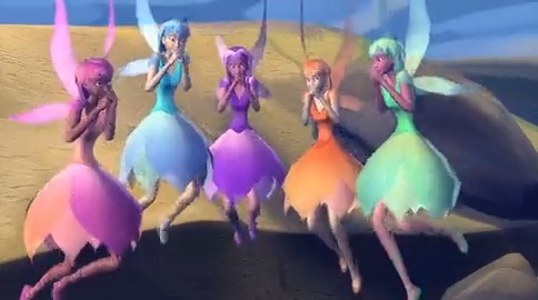 barbie in the nutcracker - spring fairies dance