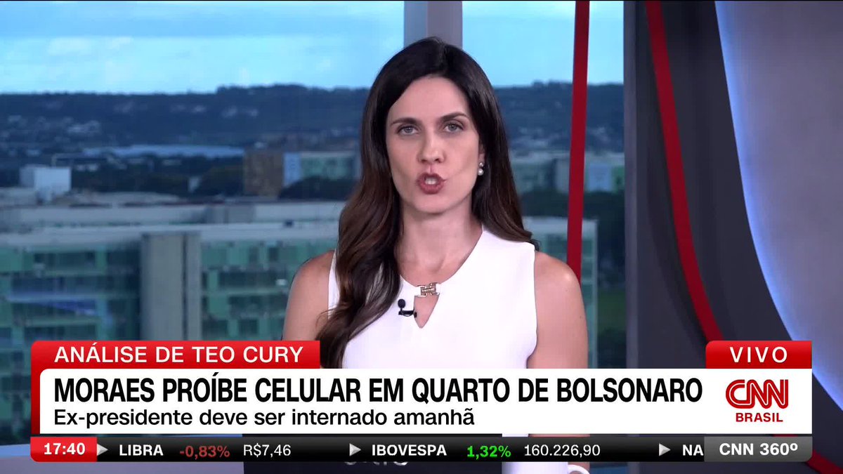 Moraes proíbe celular no quarto de Bolsonaro Será que a mesma que se diz "Justiça" Proibem celular nos presídios??