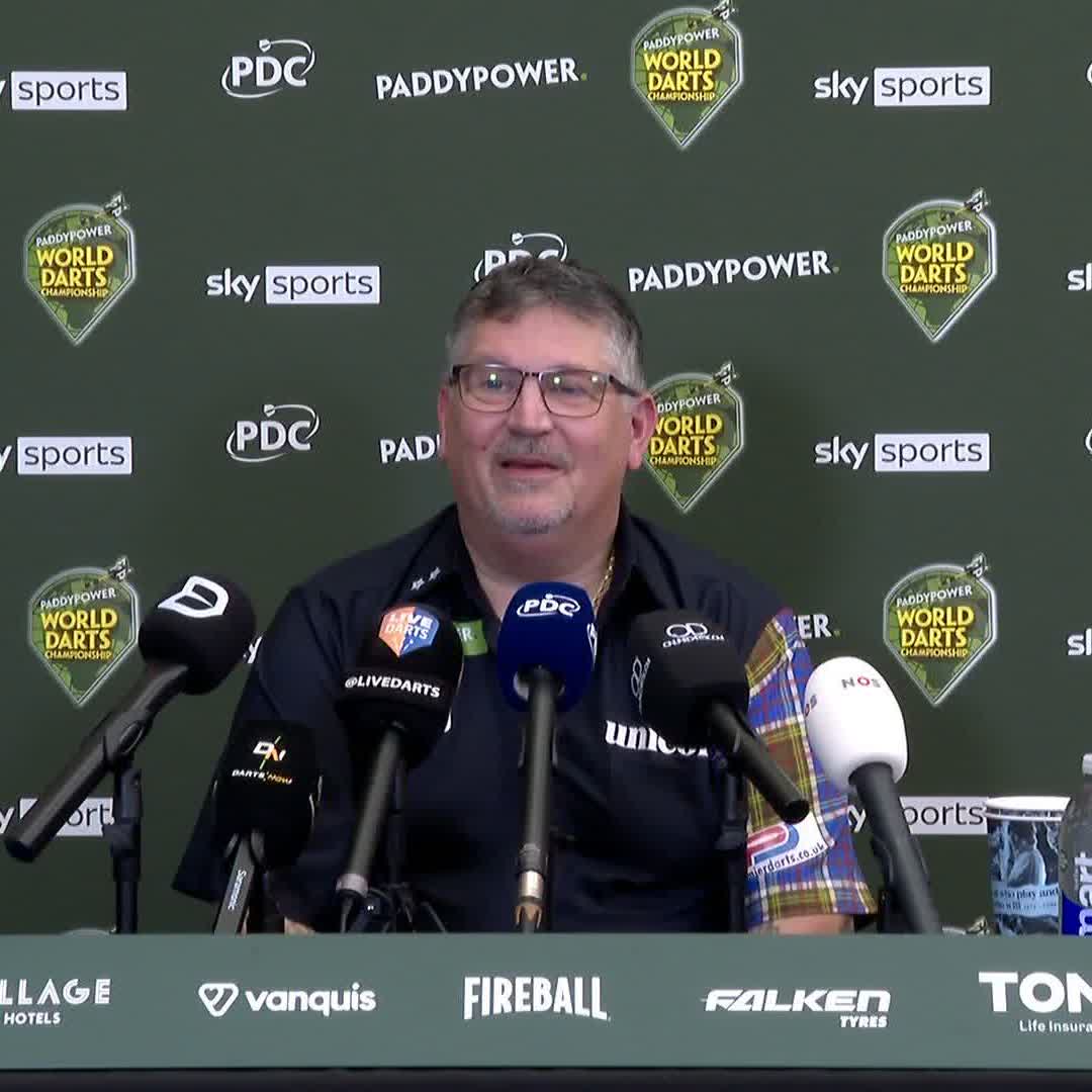 🗣️ "I can still do it!" Gary Anderson reflects on a vintage performance against Connor Scutt, after averaging almost 106 to seal his place in Round Three! #WCDarts