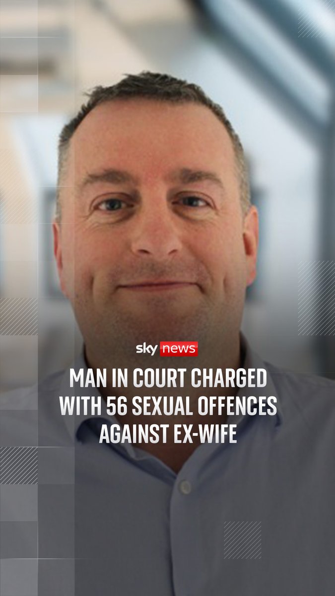Philip Young has been charged with 56 offences, including multiple counts of rape, against ex-wife Joanne Young. Five other men have also been charged with sexual offences against Ms Young. Sky's Shamaan Freeman-Powell reports. 🔗