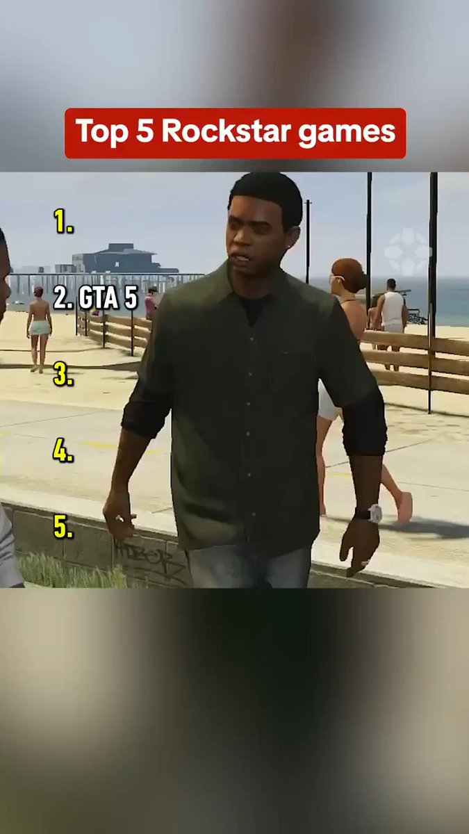 While we wait for GTA 6, let's rank the 5 Best Rockstar games: