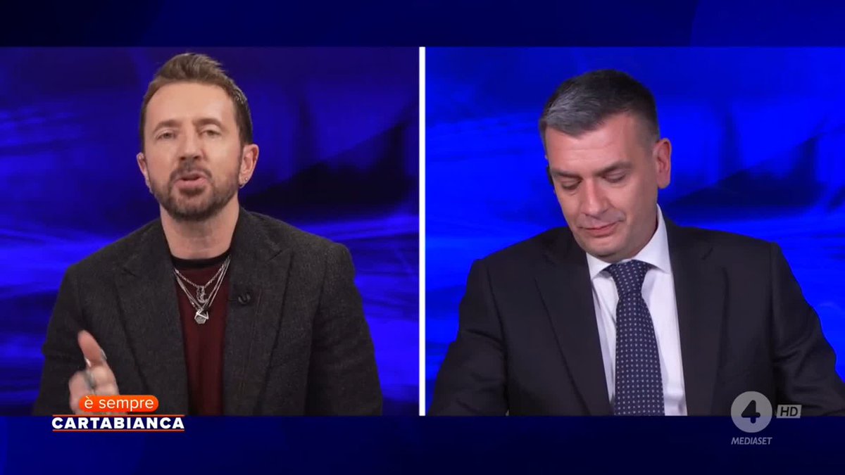 "Non è possibile vedere Meloni dire che sta cambiando l'Europa, sono il governo del tirare a campare. Ora si fanno i complimenti a Meloni perchè è la brutta copia di Draghi, ma chi si vuole prendere in giro?" Andrea Scanzi a #ÈsempreCartabianca