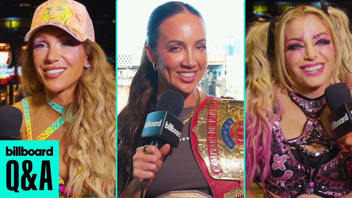 What are WWE's best music moments? 🤔💪 Chelsea Green, Lash Legend and more share their picks with Billboard.