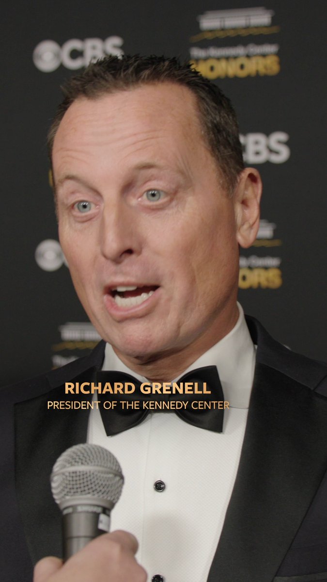 "I love having a night where we come together, whether you're left, right, center, or agnostic about politics, right? You get to come and really enjoy this amazing moment. So we're really excited." Trump Kennedy Center President, Ambassador Richard Grenell, talks about his level of anticipation for the 48th Trump Kennedy Center Honors. Tune in tonight at 8 PM ET/PT on CBS and streaming on Paramount+.