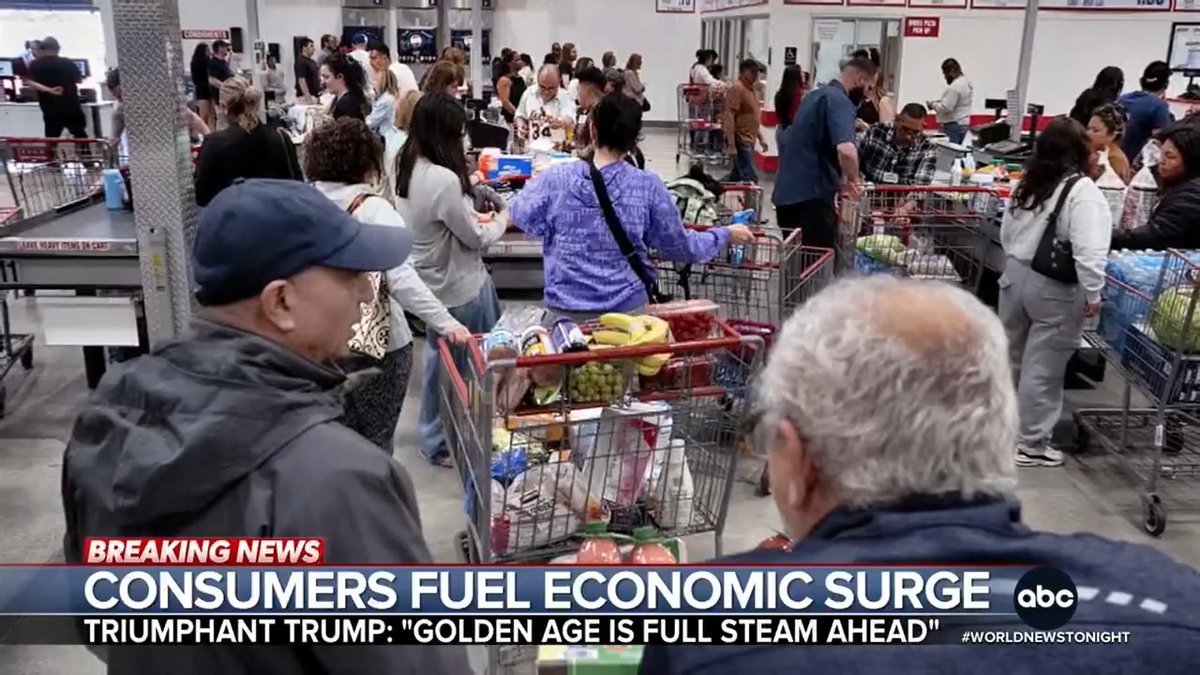 Pres. Trump has taken credit for a surging economy after a new report showed growth at its fastest pace in two years. The U.S. economy grew at an annual rate of 4.3% from July-September, beating analysts' expectations. @SelinaWangtv has more.