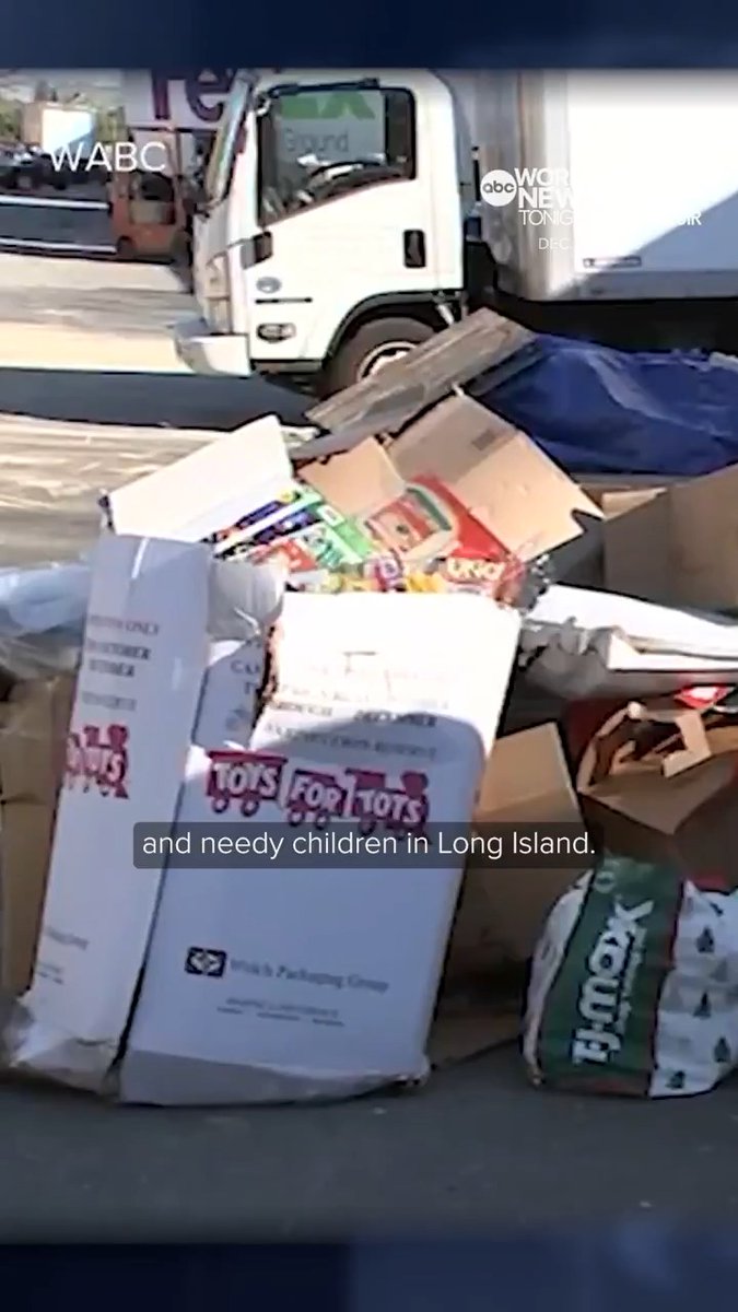 .Whit Johnson reports on the urgent plea to return hundreds of toys stolen from a New York charity for homeless and needy children in Long Island. Police are searching for the suspects.