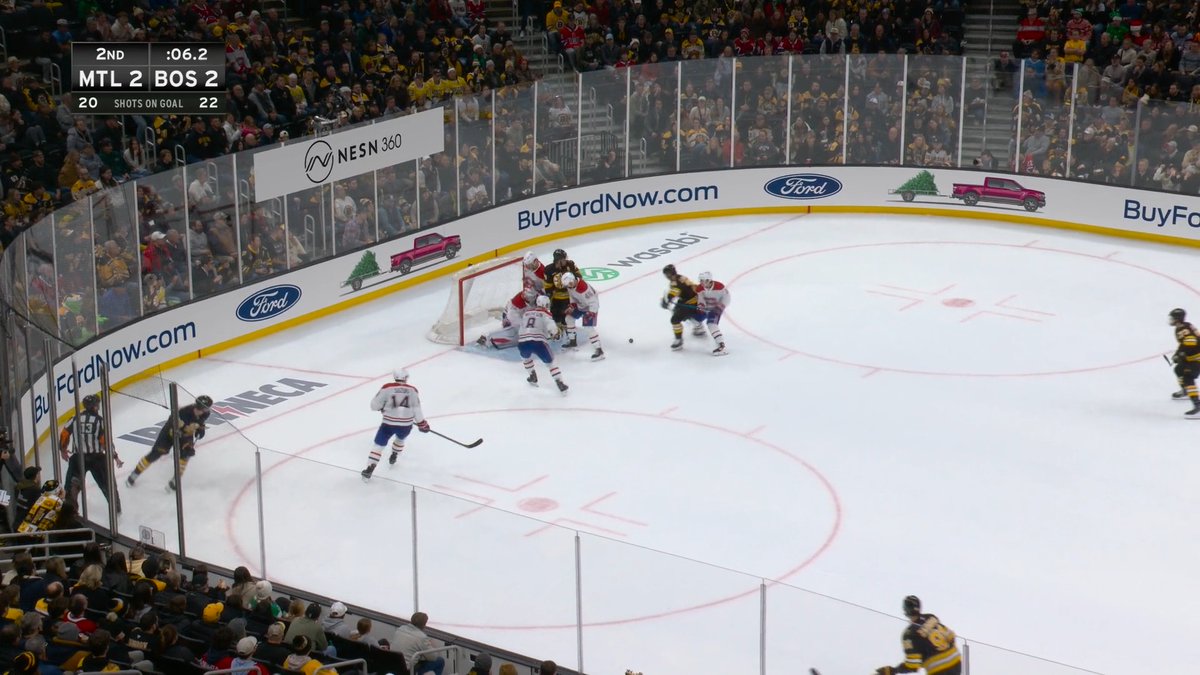 This goal got called back on the Bruins for goalie interference 😵‍💫