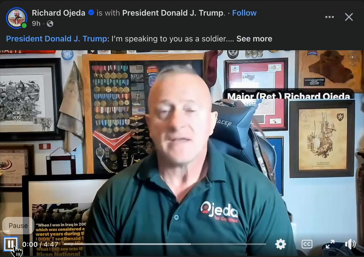 This is a MESSAGE to ALL of MY Brothers & Sisters in Arms, Active Duty & Veterans. MAKE THIS GO VIRAL! Donald J. Trump The White House