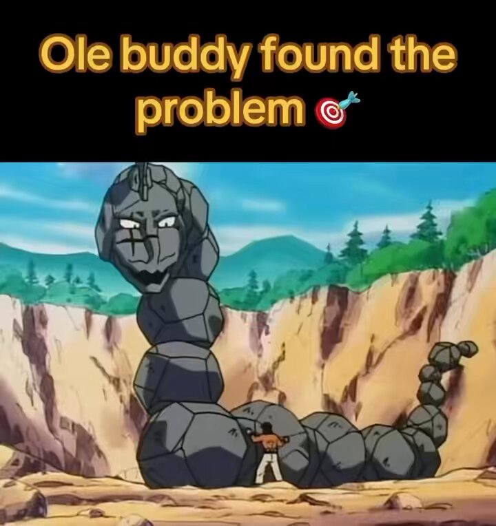 Why was bro so deep in there!