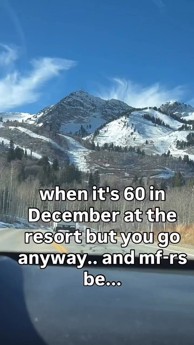 If you planned a ski getaway in Colorado this year, don’t be sad. The mini golf is still open. 😂❄️😭