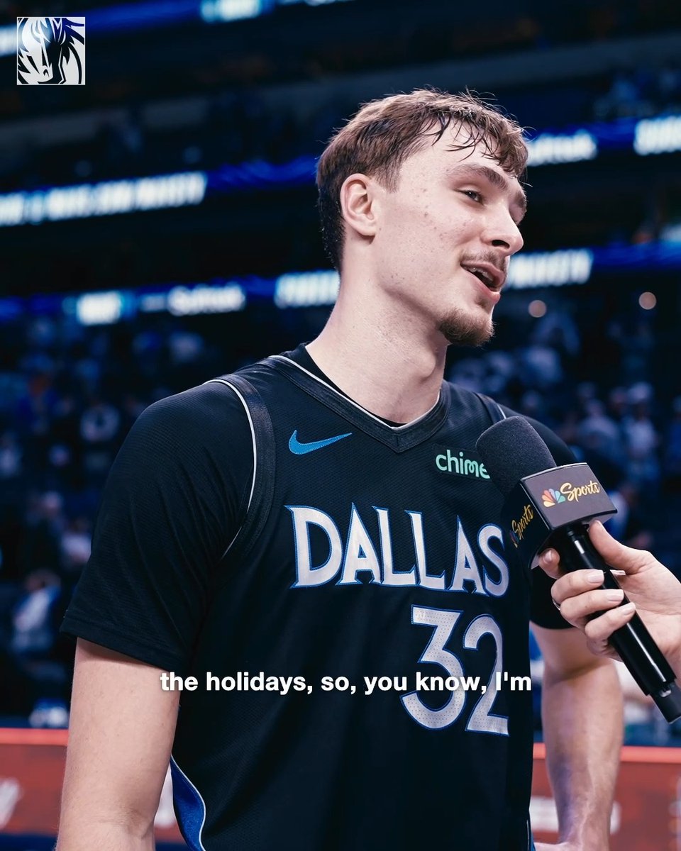 "There's magic in the air." 🌟🎄 Cooper Flagg // #MFFL