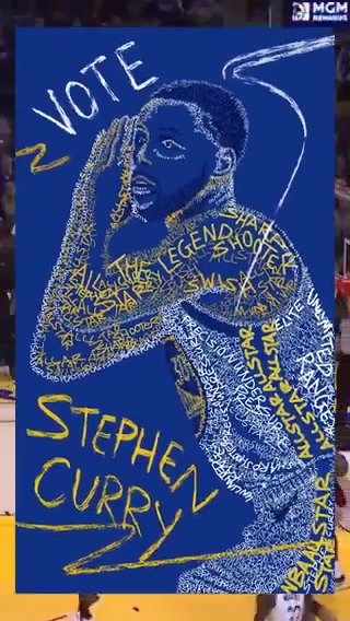 Not enough words in the English language to describe his game! Vote Stephen for All-Star »