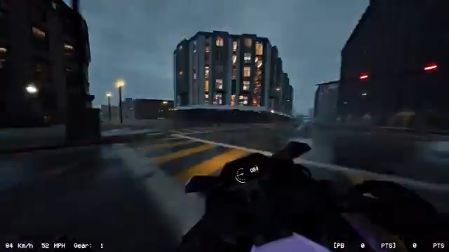 Trailer for first-person-only motorcycle racing game 'LANESPLIT' Releases on January 28
