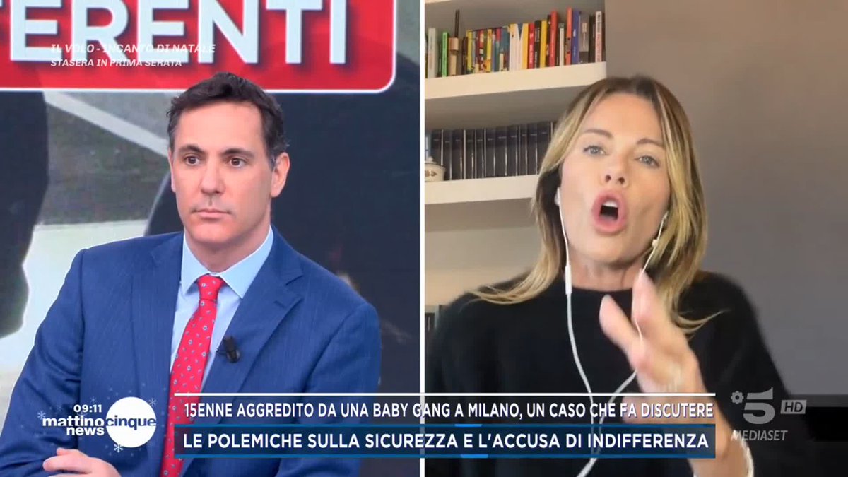 Sicurezza e baby gang: "Oggi abbiamo Milano, una delle città più moderne, in mano ai maranza" Hoara Borselli official a #Mattino5