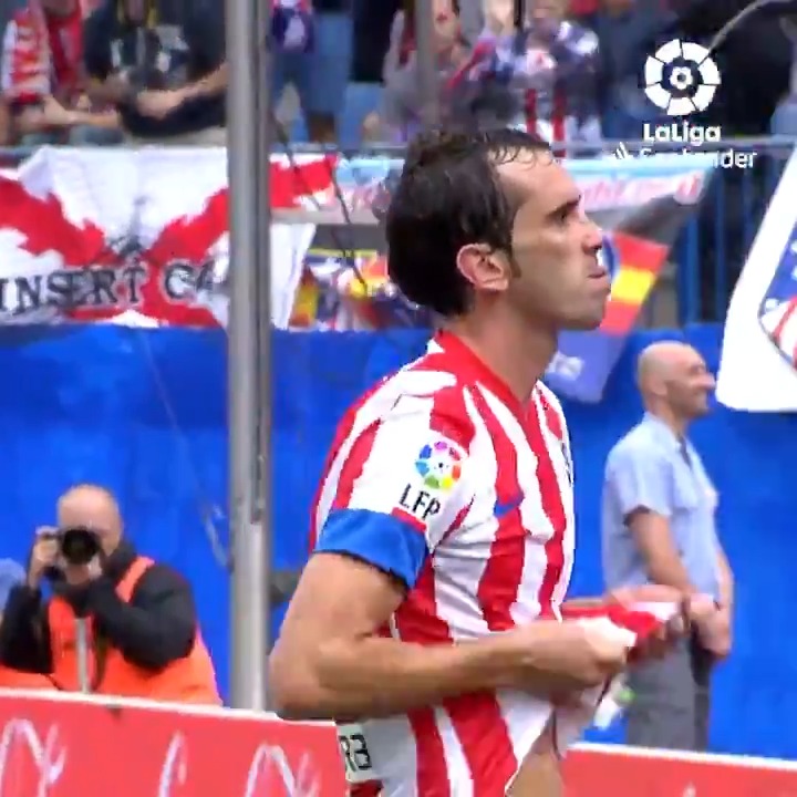 Cuando Diego Godín demostró su alma de delantero centro.
