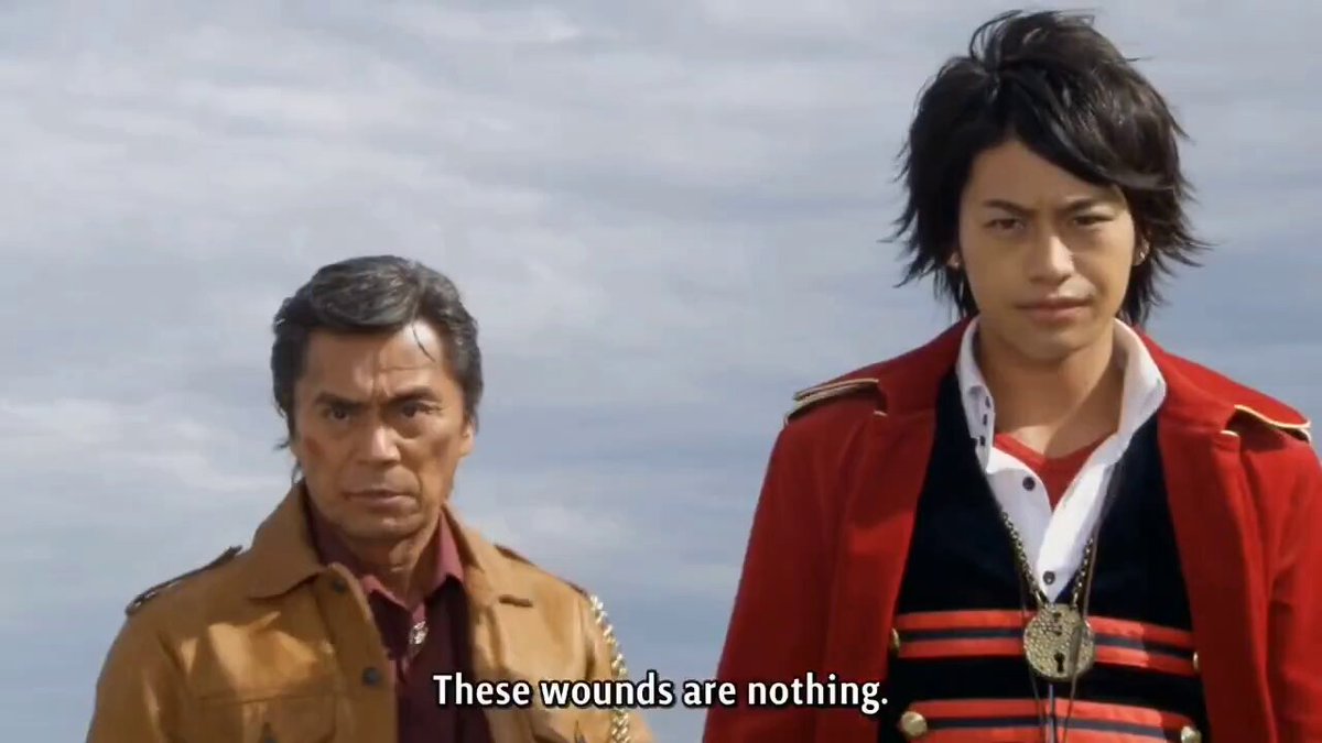 Space Sheriff Gavan and Gokaiger.