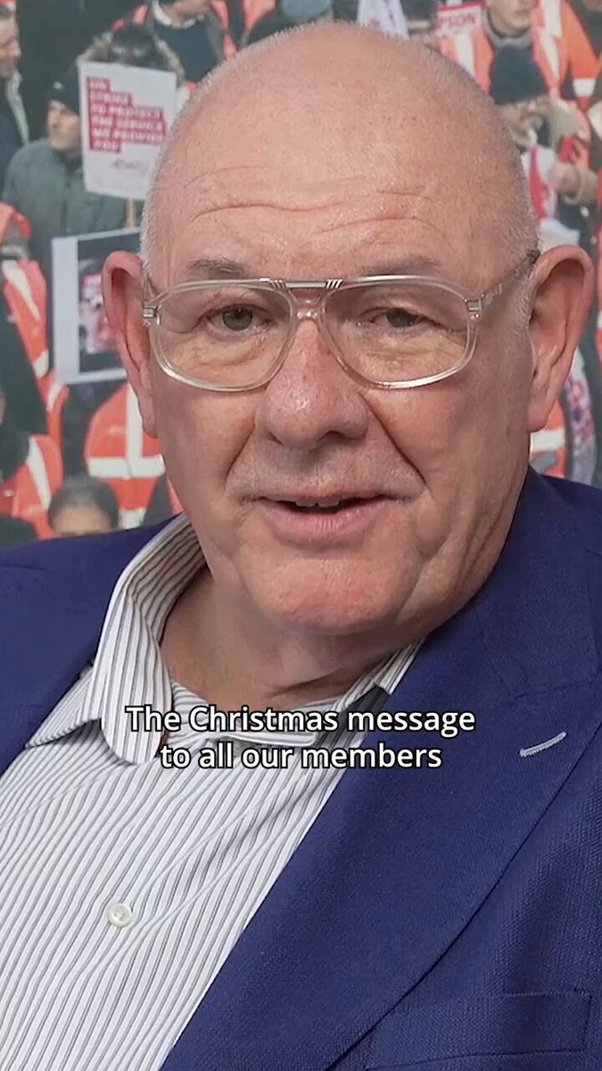Our General Secretary shares a Christmas message of thanks, solidarity and hope for our members🎄See you in the New Year ✨
