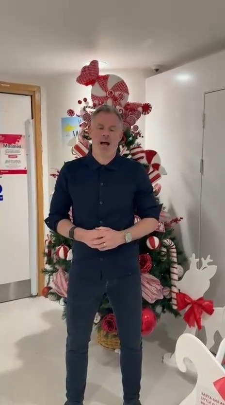 With #Christmas fast approaching, we've received lots of lovely messages from famous faces. Here's one from Alder Hey Children’s Charity Champion and long time friend of Alder Hey Jamie Carragher ⚽ #ChristmasAtAlderHey